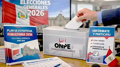 Plan Electoral 2026: cómo se informará a los votantes en Perú