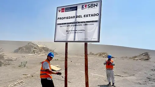 Ocucaje recupera más de 71 mil m² de terrenos ocupados ilegalmente