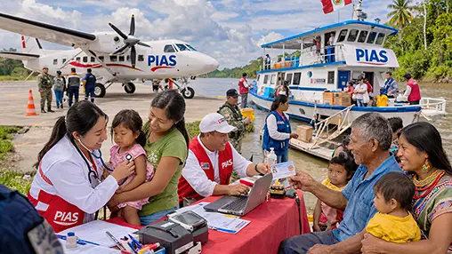 PIAS acercan salud, DNI y apoyo social a comunidades alejadas