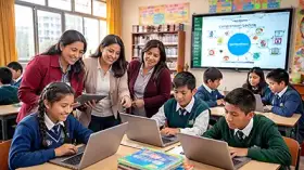 Comunidad educativa impulsa educación digital en escuela de Puno
