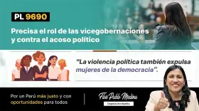 Flor Pablo propone fortalecer vicegobernaciones y FRENAR EL ACOSO POLÍTICO