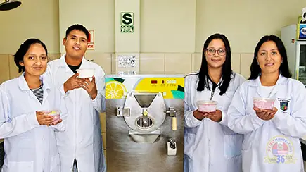 Helado con yacón peruano conquista congreso científico en Estados Unidos