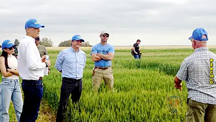 Peruvian Wheat Buyers Boost U.S. Trade Ties With South Dakota Farmers