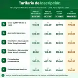 Congreso Peruano de Salud Ocupacional 2026: hoy vence la tarifa especial