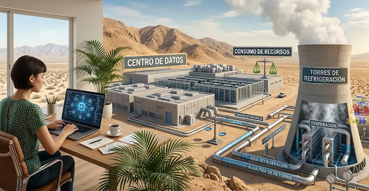 IA y agua: el avance tecnológico que podría acelerar la escasez hídrica