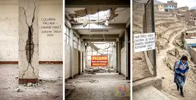 IE 2041 de Independencia colapsado: aulas vacías, ruinas y abandono