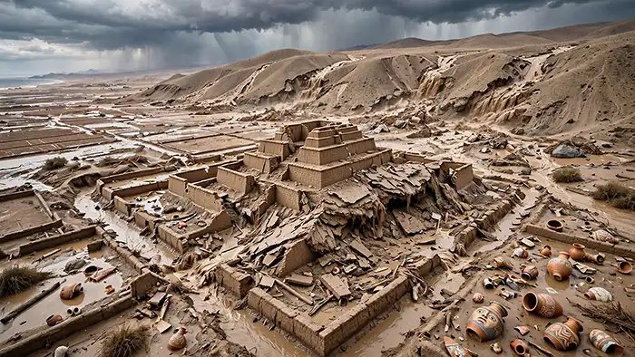 Colapso Moche: cómo El Niño, el hambre y las élites acabaron un imperio